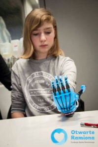 druk 3D, #Ręka3D, Fundacja Otwarte Ramiona