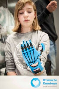 druk 3D, #Ręka3D, Fundacja Otwarte Ramiona