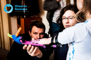 3d druk, #Ręka3d, 3D , skan, Fundacja Otwarte Ramiona