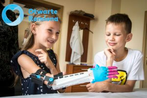 druk 3D, #Ręka3D, Fundacja Otwarte Ramiona