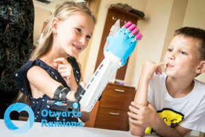 druk 3D, #Ręka3D, Fundacja Otwarte Ramiona