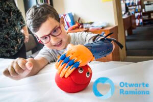 druk 3d, #Ręka3D, Fundacja Otwarte Ramiona