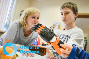 druk 3d, #Ręka3D, Fundacja Otwarte Ramiona