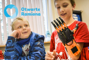 druk 3d, #Ręka3D, Fundacja Otwarte Ramiona
