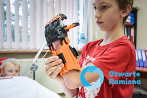 druk 3d, #Ręka3D, Fundacja Otwarte Ramiona